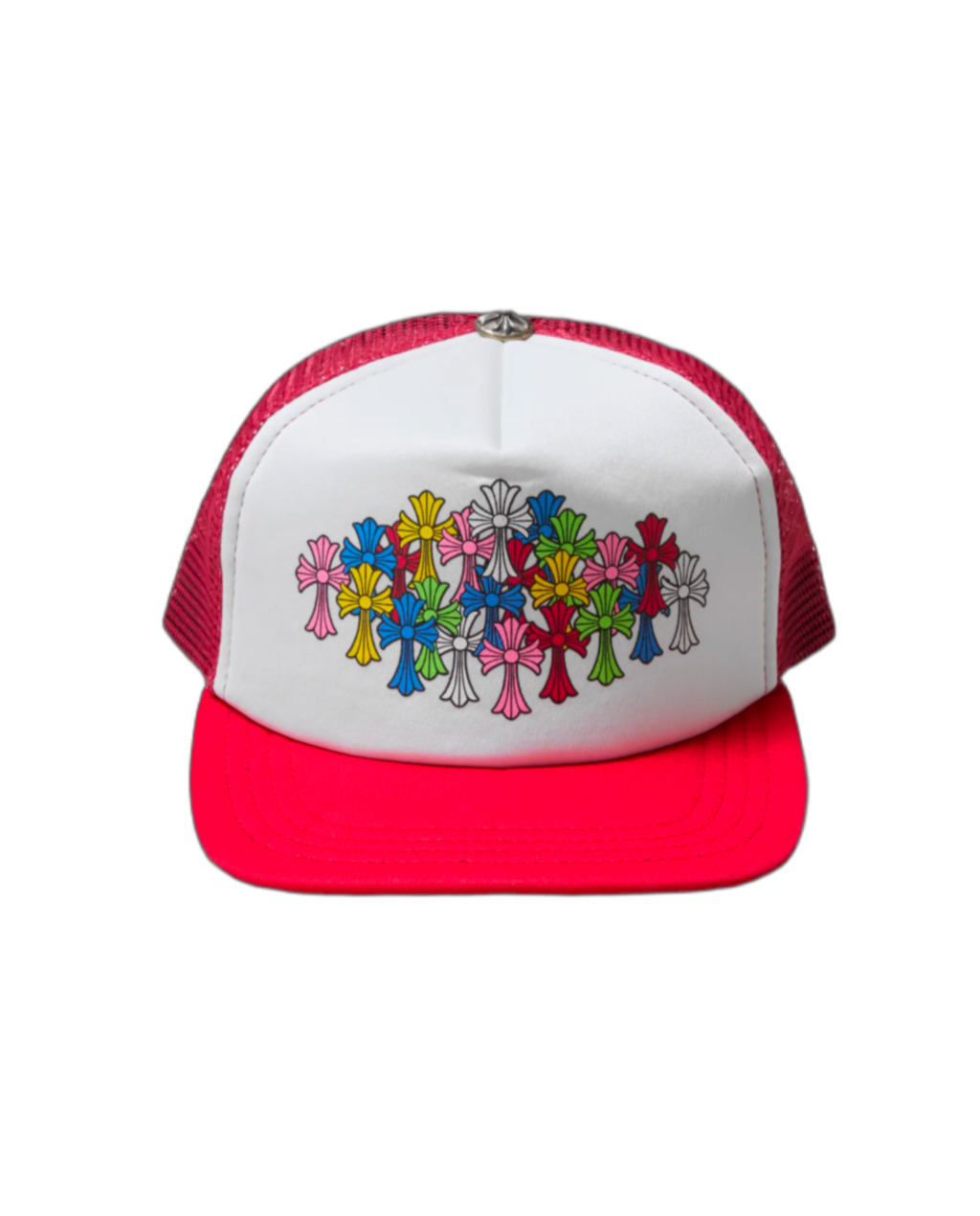 Chrome Hearts Multi Color Cross Trucker