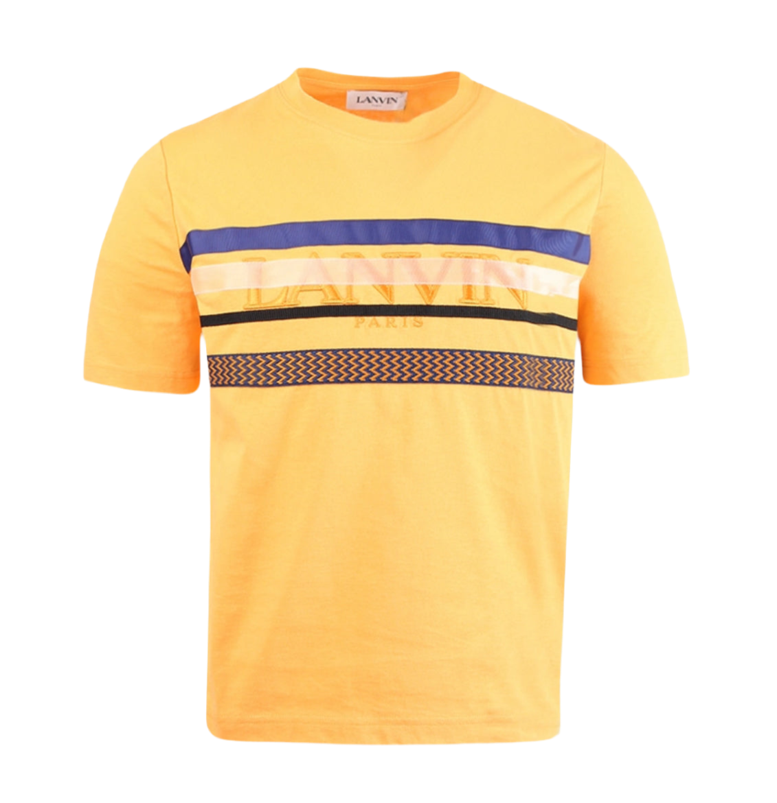 Lanvin Mandarin Orange Cotton Classic Logo T-Shirt