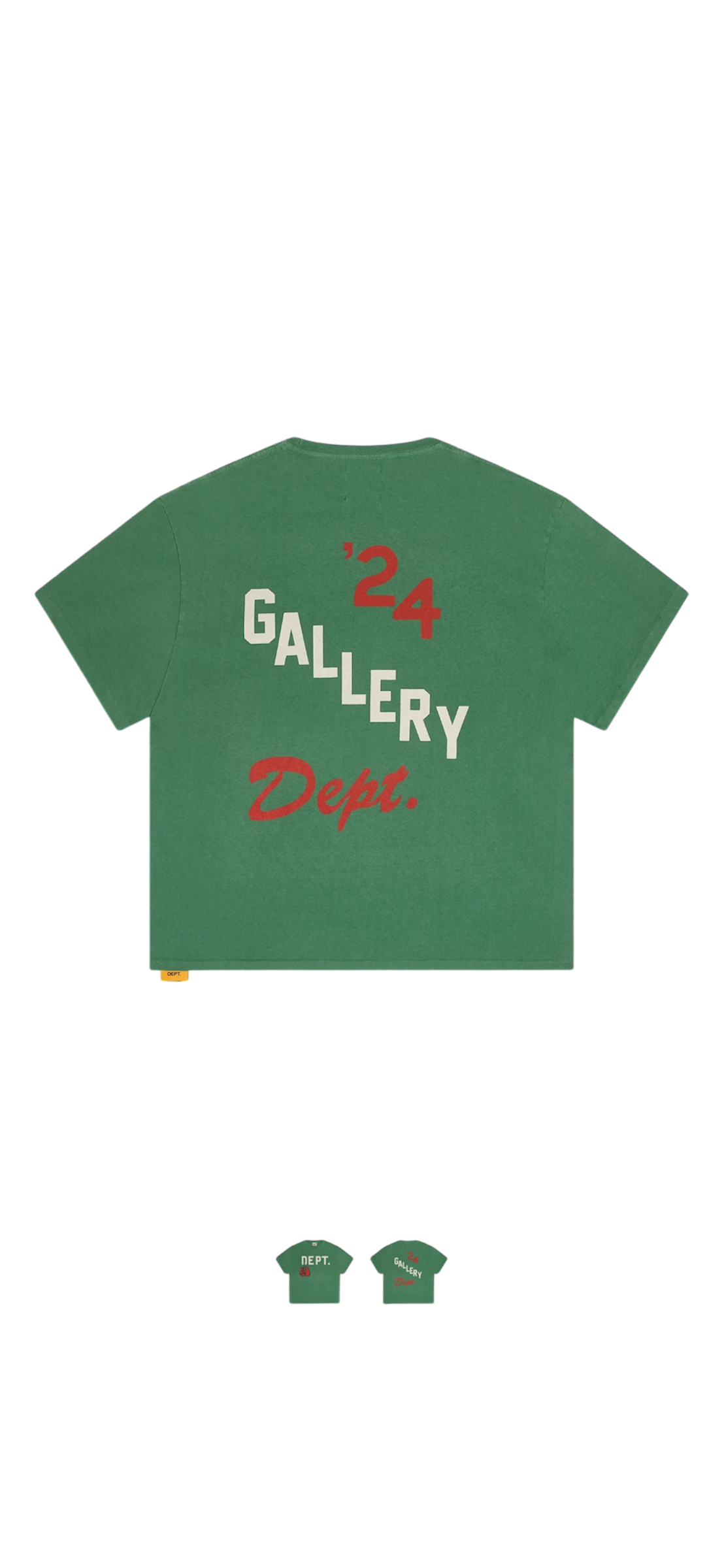 Gallery Dept Vintage Forrest Green Boxing T shirt