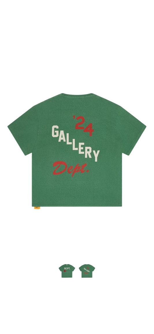 Gallery Dept Vintage Forrest Green Boxing T shirt