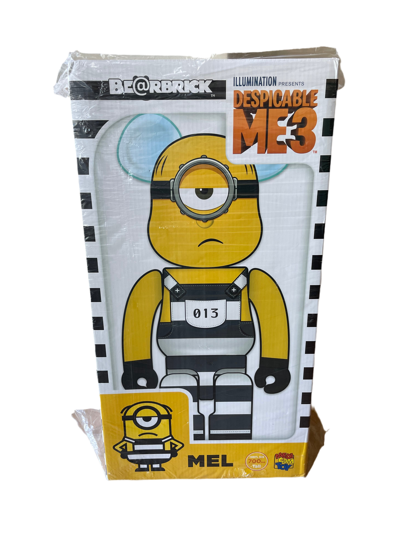 Bearbrick x Despicable Me 3 Mel Minion 1000%