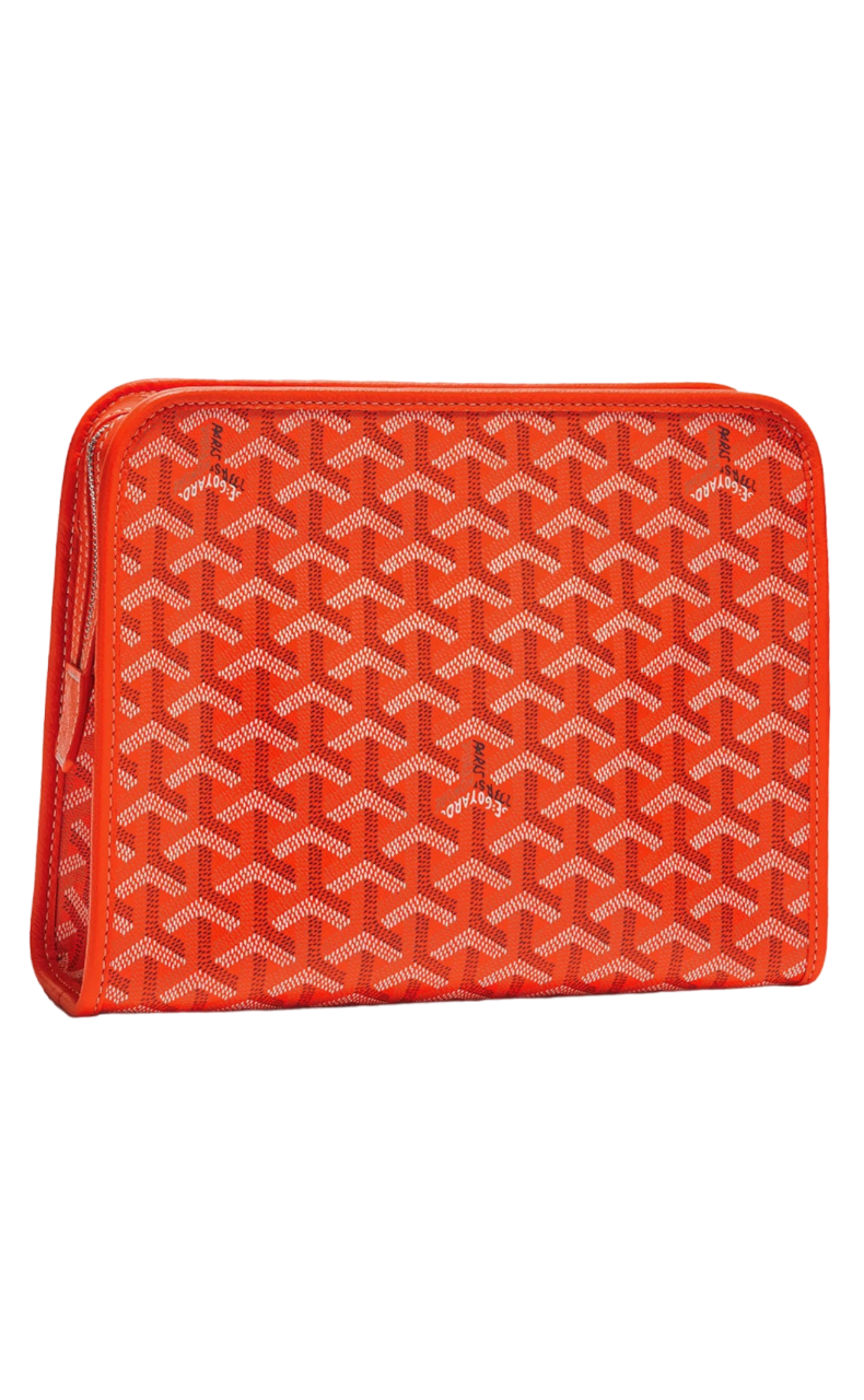 Goyard Jouvence Toiletry Bag MM Orange