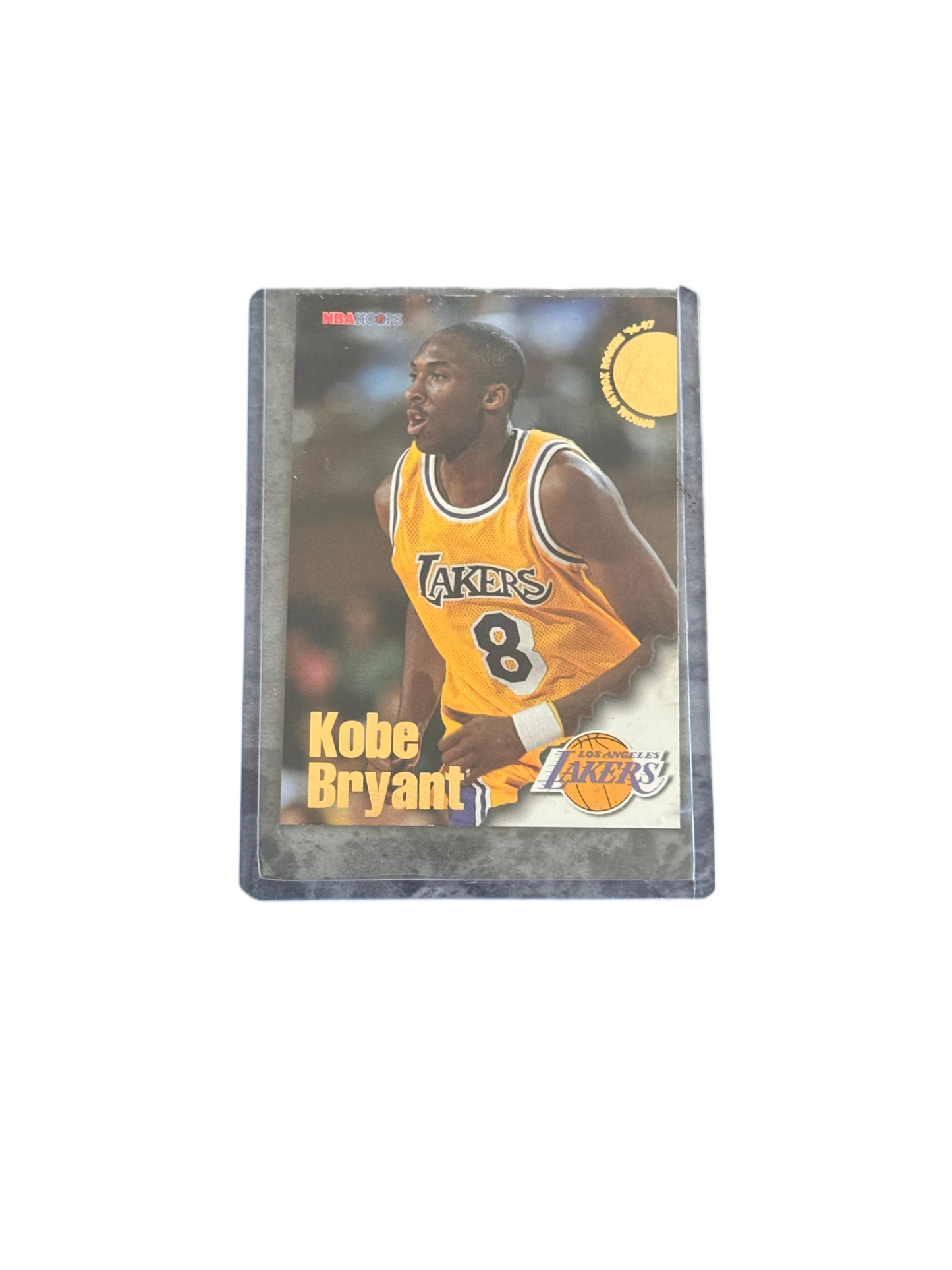 Kobe Bryant “NBA HOOPS” Official Skybox Rookie Card 1996-1997