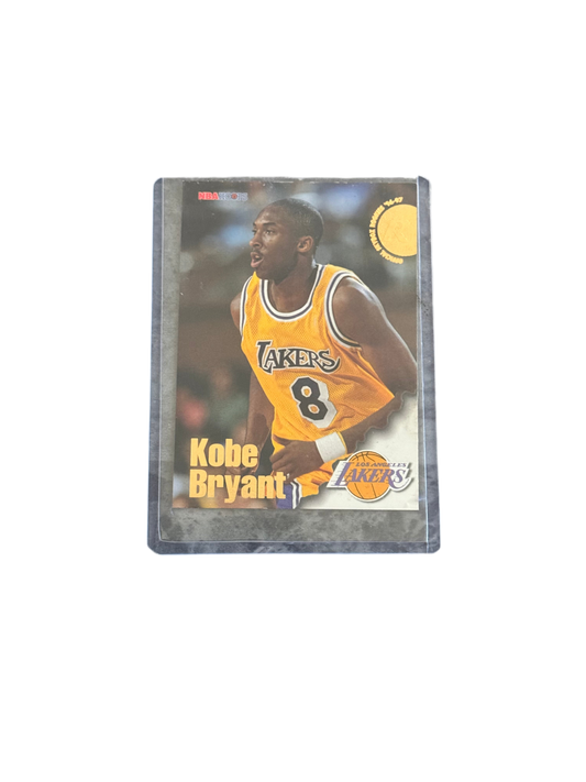 Kobe Bryant “NBA HOOPS” Official Skybox Rookie Card 1996-1997