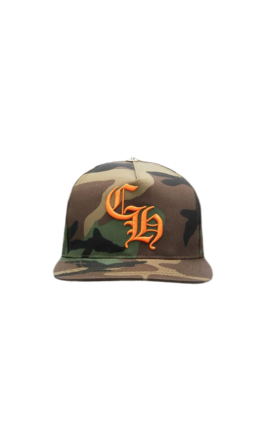 Chrome Hearts CH Hat (Camo/Orange