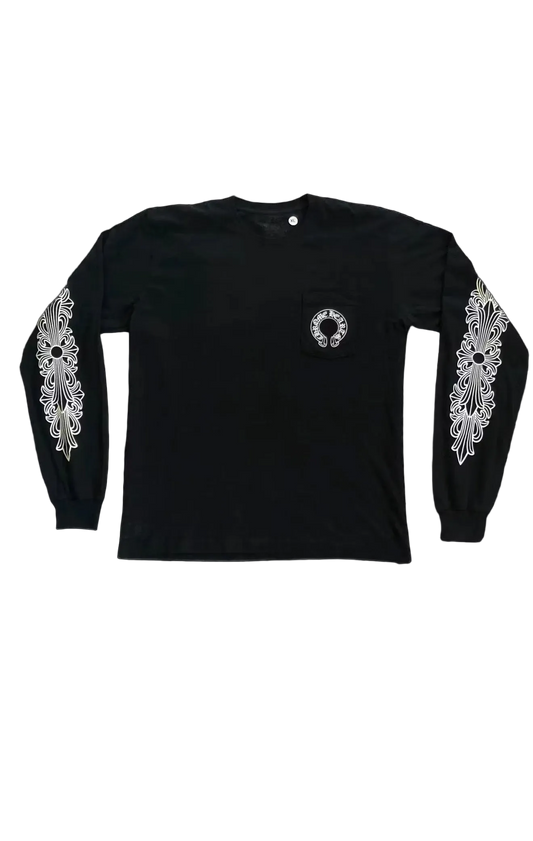 Chrome Hearts Horse Shoe L/S T-Shirt