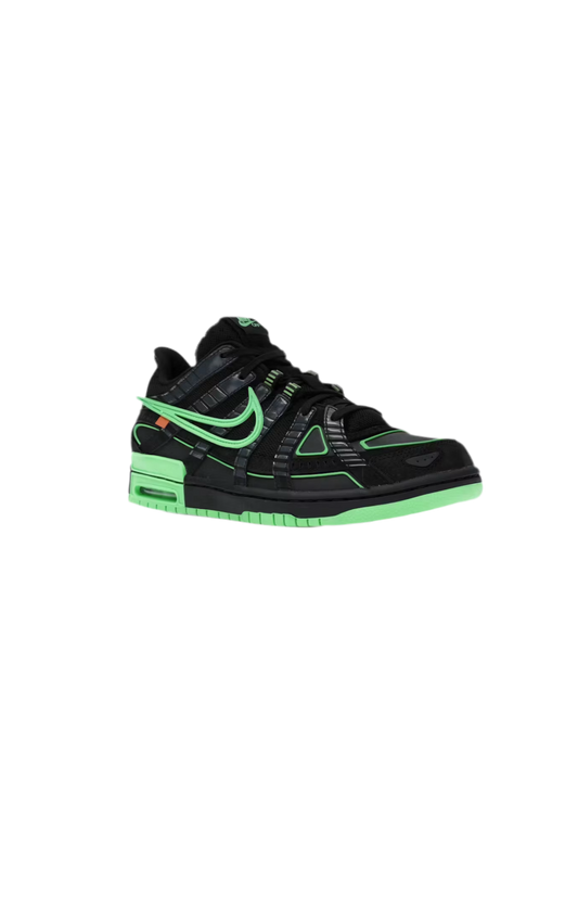 Off White Rubber Dunk “Green Strike”